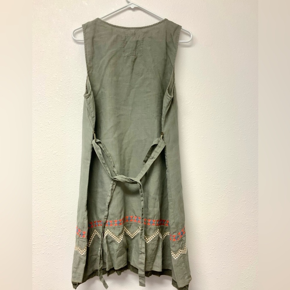 Johnny Was LA Stevie linen dress. - Picture 5 of 13